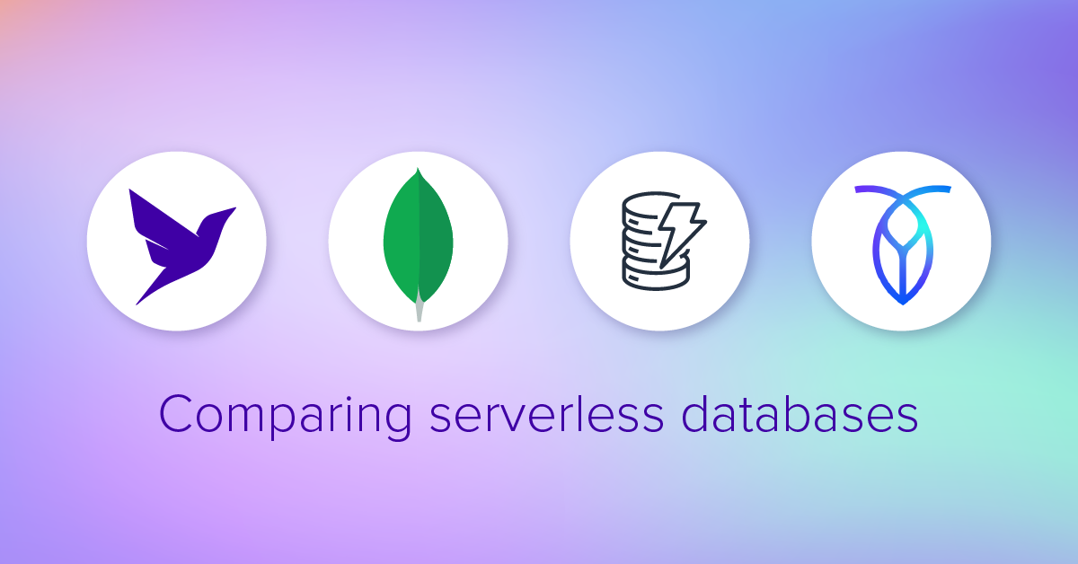 comparing serverless databases blog header